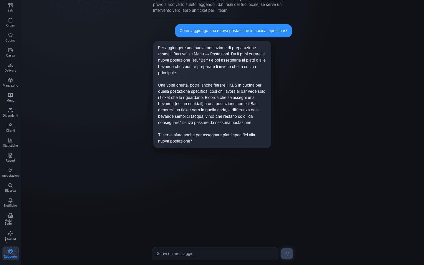 Un aiuto che conosce già il tuo locale